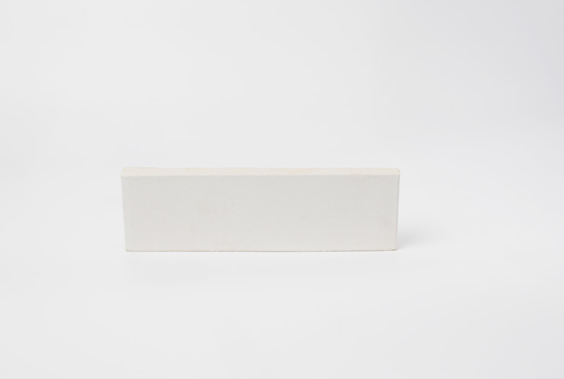 Plaqueta cerámica - Blanco - White Thin Brick Mora