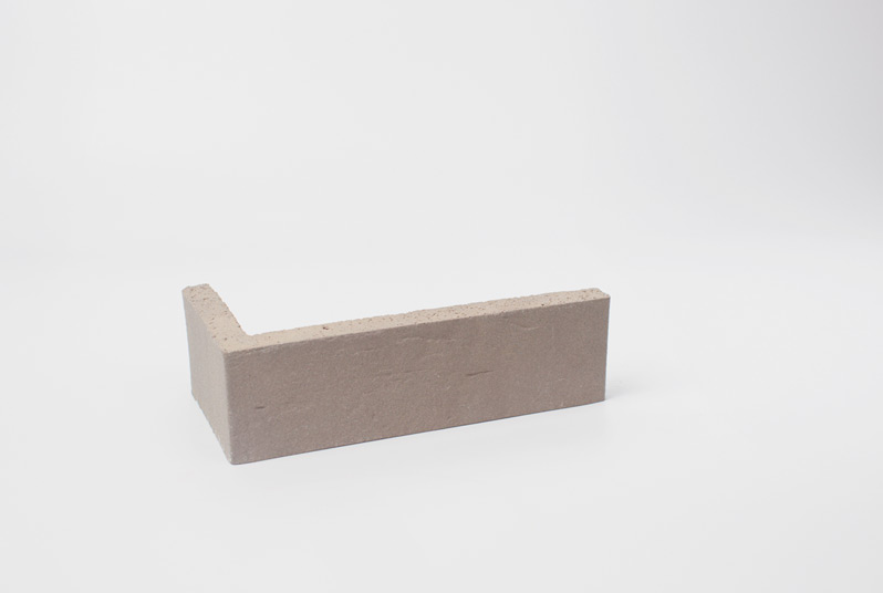 Plaqueta cerámica texturada - Ceniza texturado - Thin Brick Mora