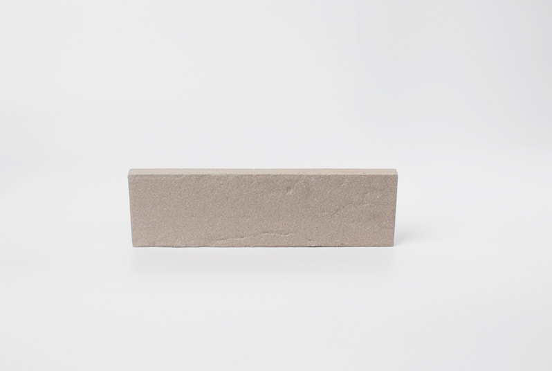Plaqueta cerámica texturada - Ceniza texturado - Thin Brick Mora