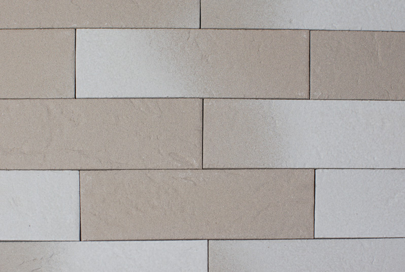 Plaqueta cerámica texturada - Ceres texturado - Thin Brick Mora