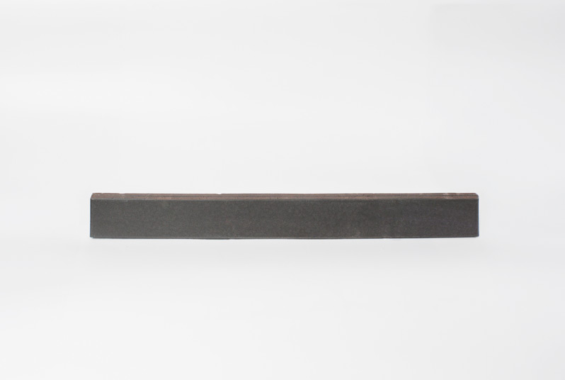 Nero Thin Brick Mora - Plaqueta cerámica larga negra