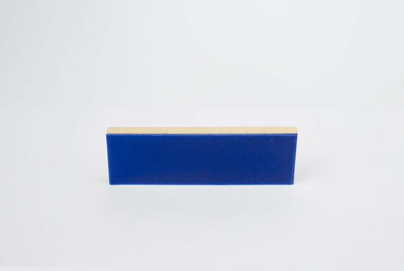 Plaqueta cerámica esmaltada azul - Glaced Thin Brick Mora