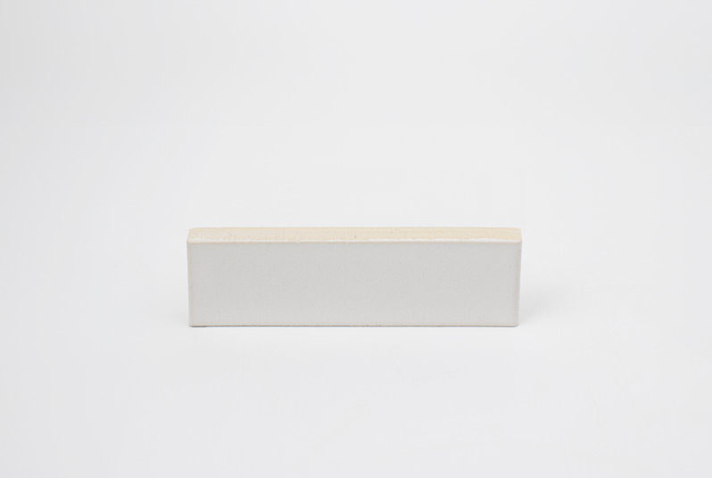 Plaqueta cerámica esmaltada blanca - Glaced Thin Brick Mora