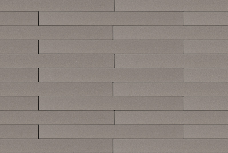 Plaqueta cerámica larga Ceniza - Thin Brick Mora